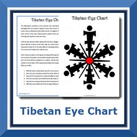 Printable Tibetan Eye Chart